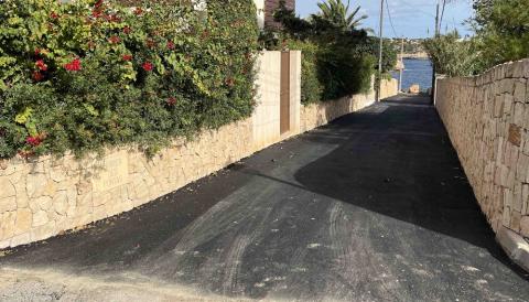 ASFALT CARRER PONTÀS CALA LLOMBARDS_NOVEMBRE 2024