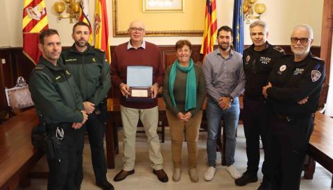 ACTE JUBILACIÓ GUILLEM VICENS POLICIA LOCAL SANTANYÍ