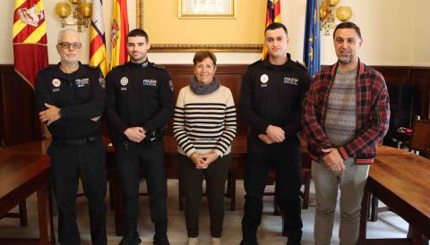 INCORPORACIÓ DOS NOUS POLICIES LOCALS SANTANYÍ