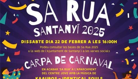 CARTELL RUA SANTANYÍ 2025
