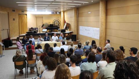 REUNIÓ ESCOLA DE MÚSICA - CONSERVATORI SANTANYÍ