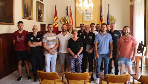 JUBILACIÓ POLICIA LOCAL SANTANYÍ SEBASTIÀ VIDAL