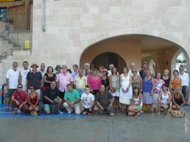 Rècord de participació a la onzena edició de la Trobada de Pintors Santanyí 2010 