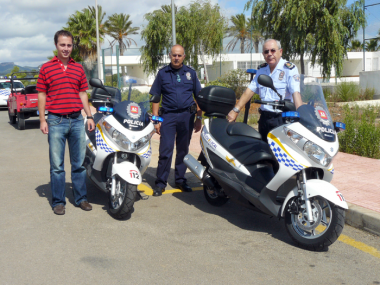 La Unitat de la Policia local de Cala d’Or estrena dues motocicletes noves