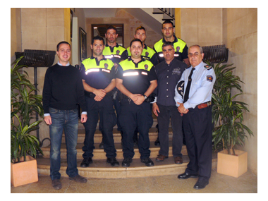 Presentats els cinc agents de Policia Turística que reforçaran la seguretat ciutadana del municipi