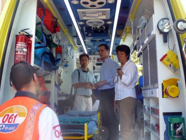 Santanyí  compta amb una ambulància del 061, dotada de la tecnologia més avançada a nivell europeu per a la temporada turística