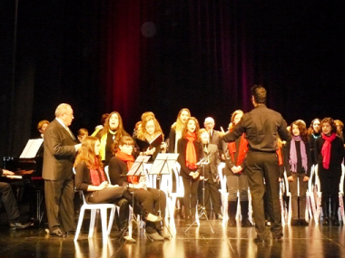 Santanyí celebrà el Dia Escolar de la No -Violència i la Pau amb un concert al Teatre Principal
