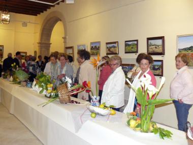 La Casa de Cultura ses Cases Noves acollí  l’exposició i concurs de rams, plantes i bodegons 