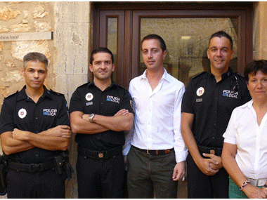 Dos nous oficials de la Policia Local de Santanyí prenen possessió en el seu càrrec  