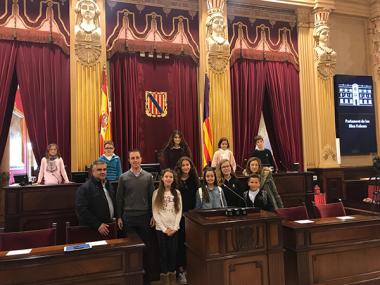 Santanyí, un any més, present al Parlament Infantil de les Illes Balears que organitza UNICEF