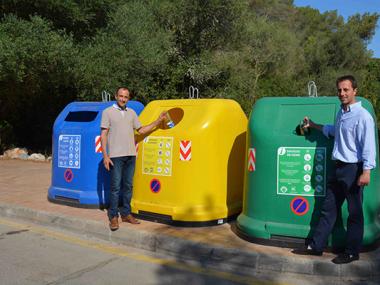 Santanyí renova els contenidors de reciclatge de tot el municipi
