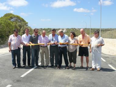 Inaugurada la via de circumval·lació  Cala d’Or- Portopetro
