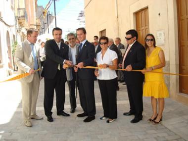 Inaugurades les obres d’embelliment dels carrers Centre i Guàrdia Civil de Santanyí