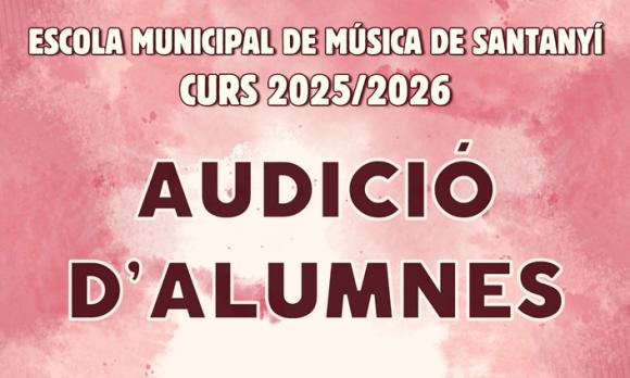 Audició D’alumnes
