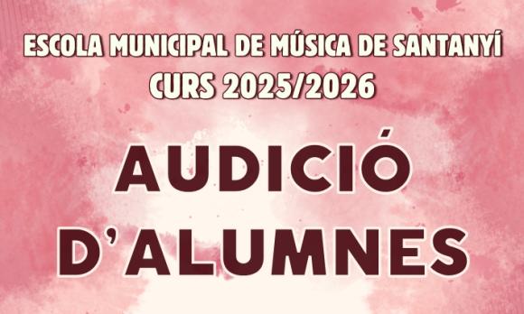 Audició Març
