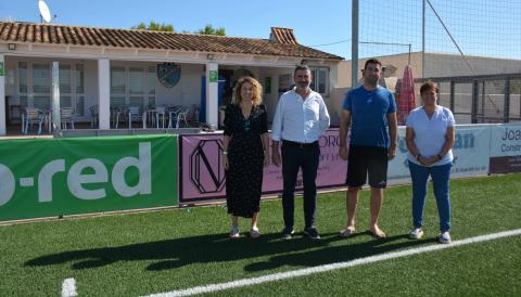 L’Ajuntament renova els equipaments del camp de futbol de Cala d’Or