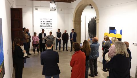 LLIURAMENT XIII PREMI ARTS VISUALS VILA DE SANTANYÍ FRANCISCO BERNARGGI