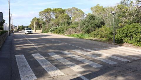 ASFALT ENTRADA CALA FIGUERA