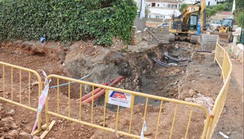 OBRES CARRER RAVELLS i XARXA PLUVIAL CALA D'OR FONS NEXT GENERATION