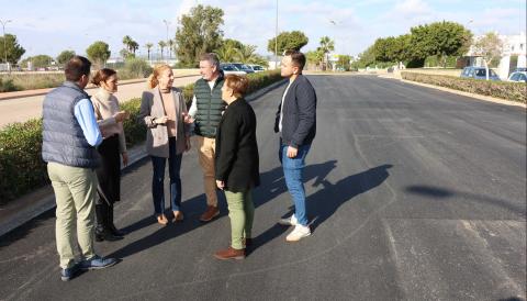 ASFALT CARRER DE LES ROQUISSES CALA D'OR