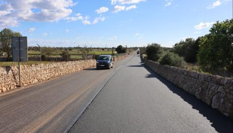 OBRES ASFALT CAMI CALA LLOMBARDS NOVEMBRE 2025