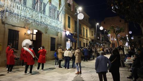 ARRIBADA PATGE REIAL A SANTANYÍ