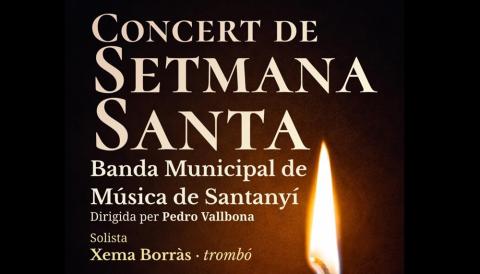 CONCERT BANDA DE MÚSICA SETMANA SANTA MARÇ 2026
