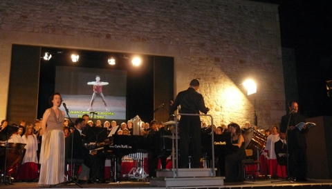 Més de 1.200 persones assistiren al concert Carmina Burana Màgica de Carl Orff al Teatre de Santanyí