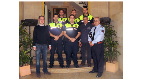 Presentats els cinc agents de Policia Turística que reforçaran la seguretat ciutadana del municipi