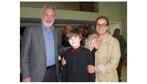 El jove pianista de 10 anys, Michael Andreas Haeringer, va oferir un excel•lent concert al Teatre Principal de Santanyí