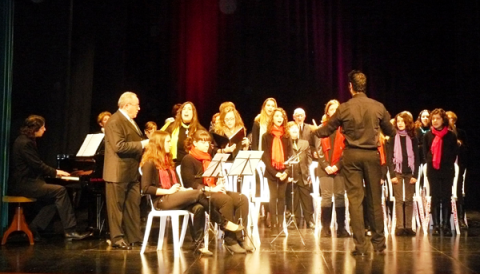 Santanyí celebrà el Dia Escolar de la No -Violència i la Pau amb un concert al Teatre Principal